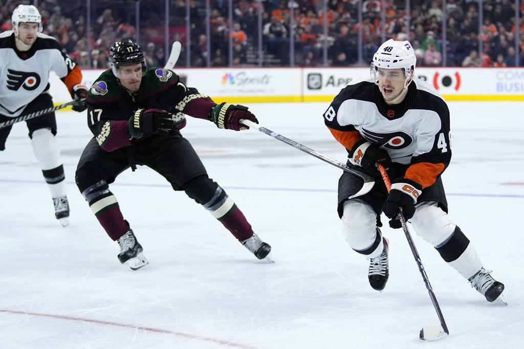 Les Flyers défont les Coyotes et signent une 4e victoire de suite