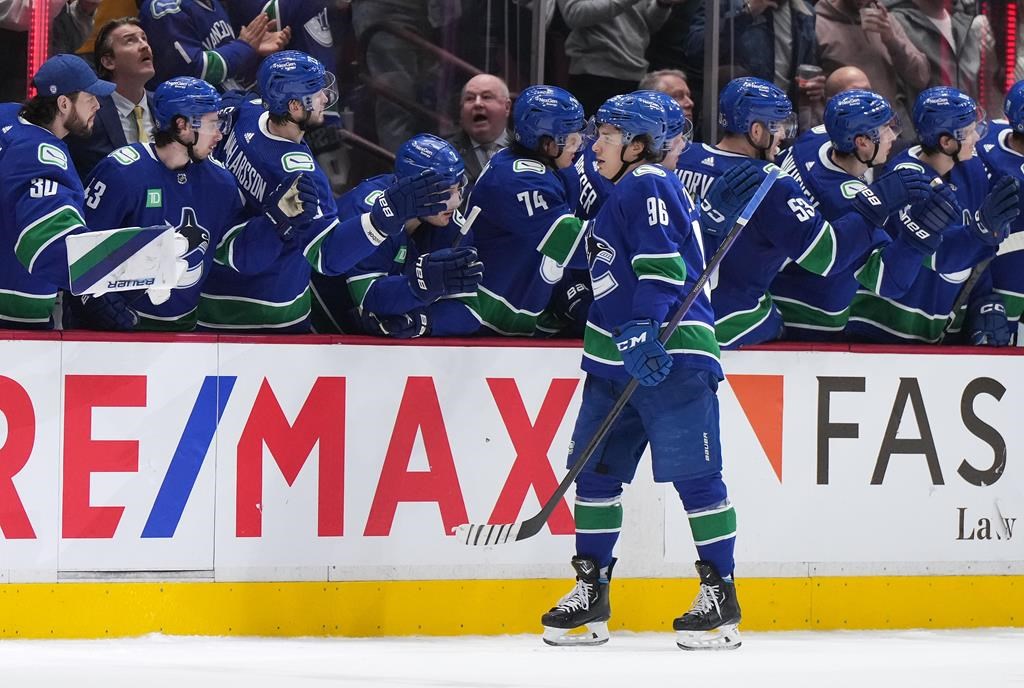 Kuzmenko réalise un doublé et les Canucks s’imposent 4-2 contre l’Avalanche