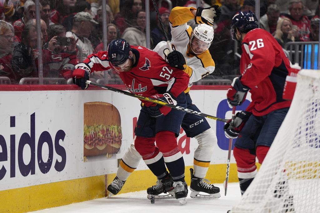 Les Predators défont les Capitals 3-2 et signent une troisième victoire de suite