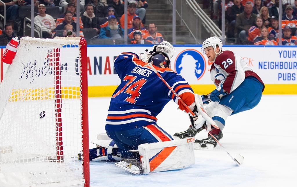 Cale Make marque en prolongation et l’Avalanche bat les Oilers 3-2