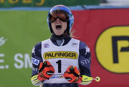 Mikaela Shiffrin égale le record de Lindsey Vonn, Valérie Grenier se classe sixième