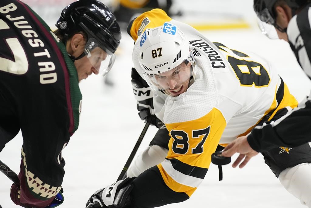 Les Penguins défont les Coyotes 4-1 et mettent fin à une série de six revers