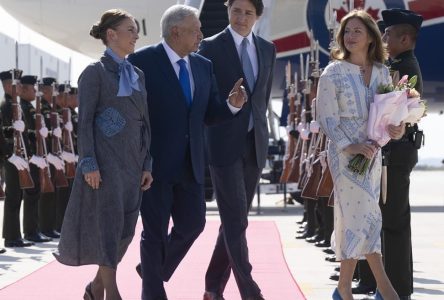 Les «Trois Amigos» sont arrivés au Mexique pour leur rencontre trilatérale