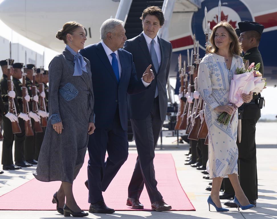 Les «Trois Amigos» sont arrivés au Mexique pour leur rencontre trilatérale