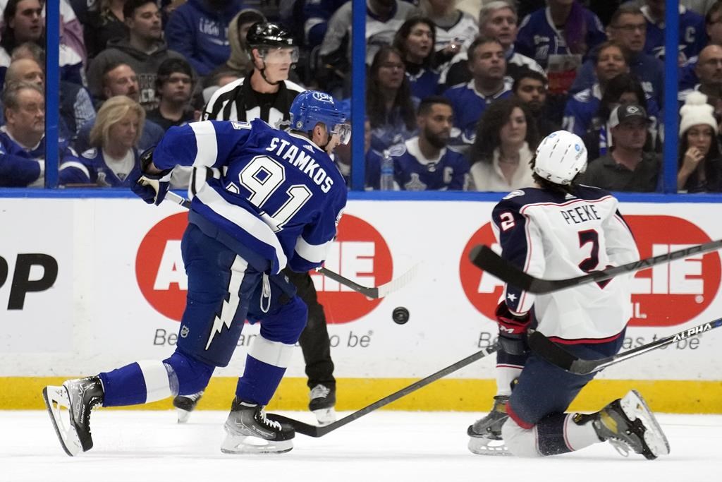 Kucherov obtient quatre points et le Lightning domine les Blue Jackets 6-3