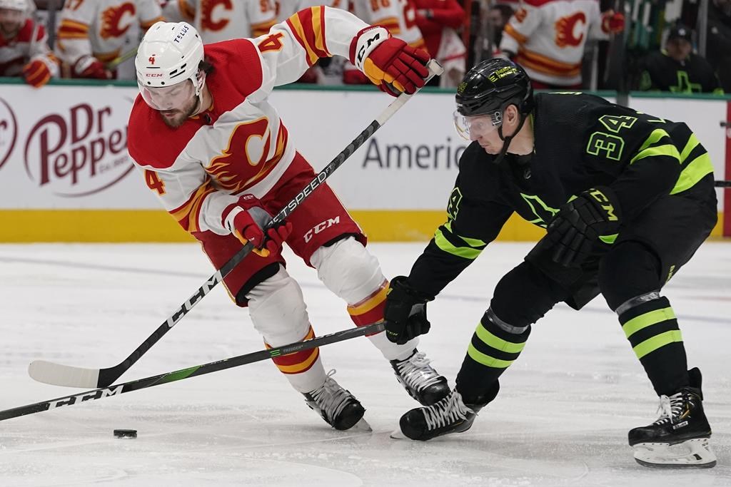 Les Flames inscrivent 4 buts en 2e période dans un gain de 6-5 à Dallas