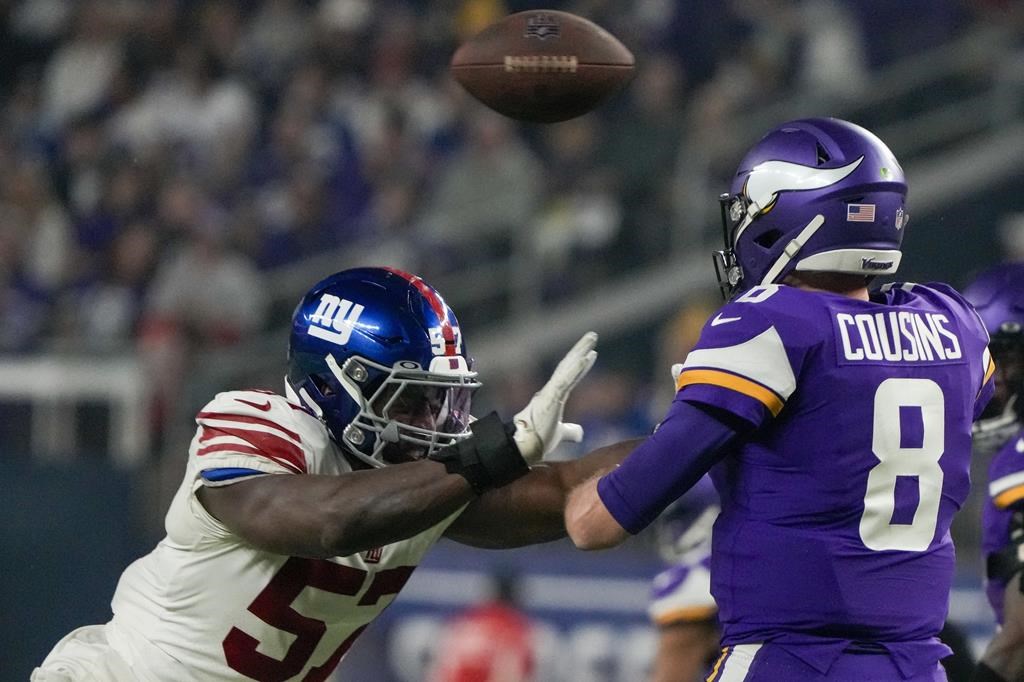 Les Giants défont les Vikings 31-24 pour leur premier gain éliminatoire en 11 ans