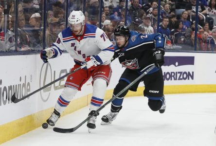 Auteur d’un but et d’une passe, Goodrow aide les Rangers à gagner 3-1 à Columbus