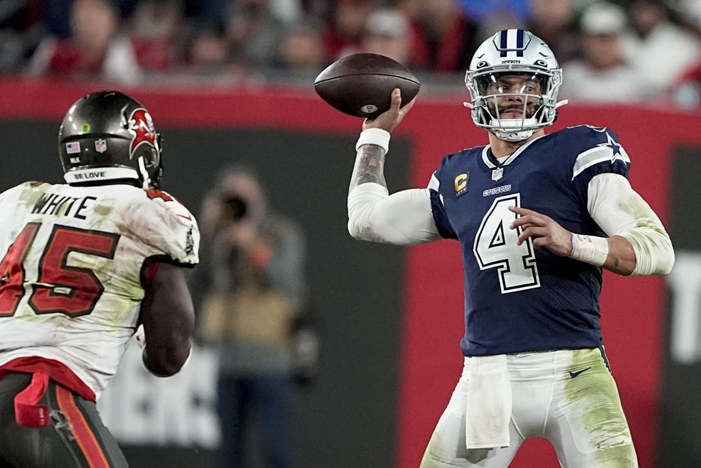 Prescott a le meilleur contre Brady et les Cowboys dominent les Buccaneers, 31-14