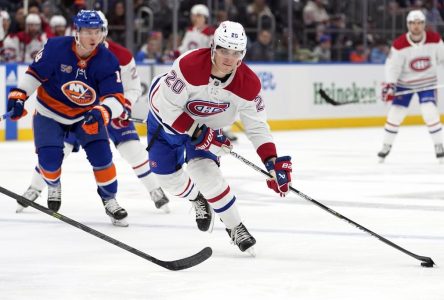 Slafkovsky, Armia et Evans séjourneront sur la liste des blessés du Canadien