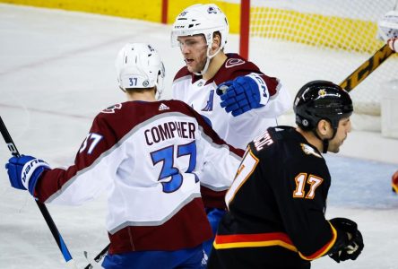 Des doublés pour Rantanen et Lehkonen, dans un gain de l’Avalanche