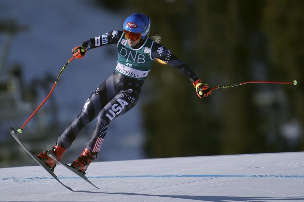 L’Américaine Mikaela Shiffrin est exclue du podium à la descente de Kvitfjell