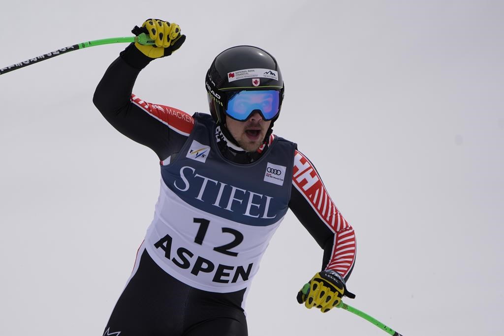 Le Canadien James Crawford obtient la deuxième place à la descente d’Aspen