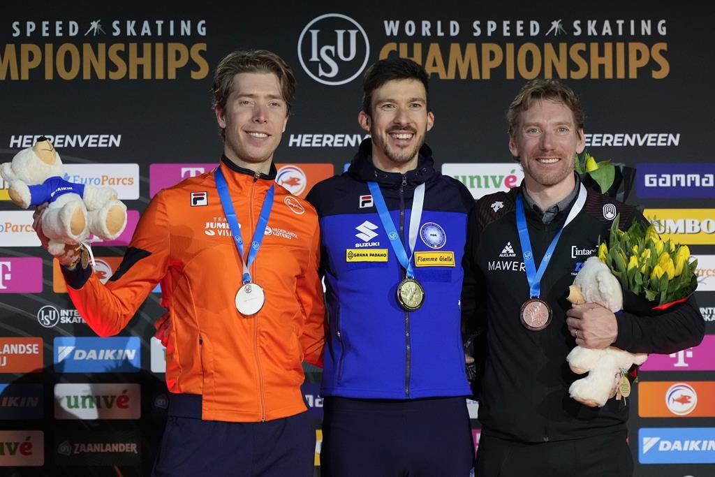 Mondiaux de Longue piste: Ted-Jan Bloemen obtient le bronze au 10 000 mètres