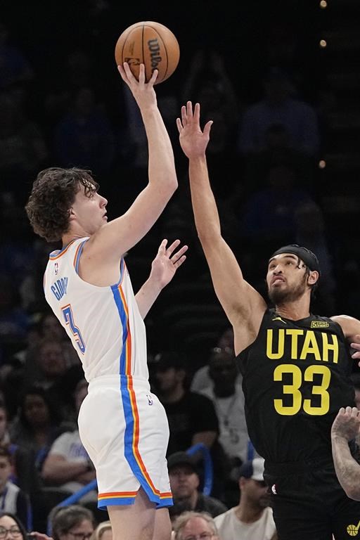 OKC: de retour au jeu, Gilgeous-Alexander récolte 38 points contre le Jazz