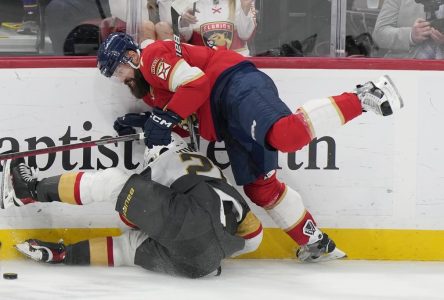 Bobrovsky fait 31 arrêts et les Panthers gagnent 2-1 contre les Knights