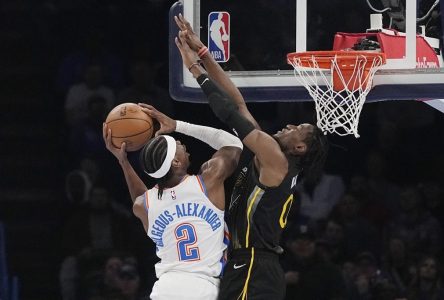 Gilgeous-Alexander récolte 33 points et le Thunder gagne un 3e match consécutif