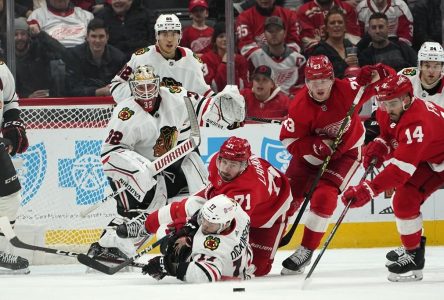 Une première victoire en sept matches pour les Red Wings de Detroit