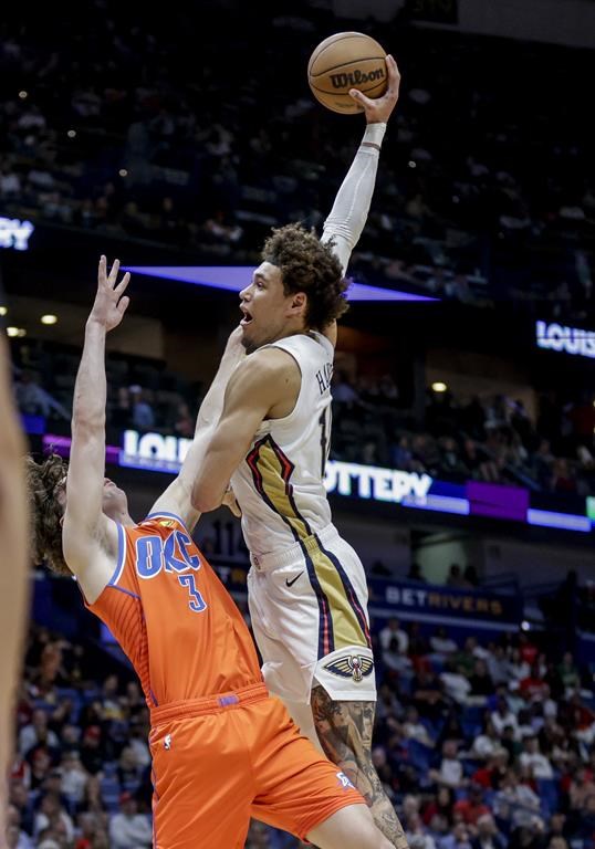 Gilgeous-Alexander fournit 35 points dans un gain du Thunder face aux Pelicans