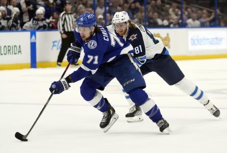 Les Jets ont remporté leur match contre le Lightning 3-2