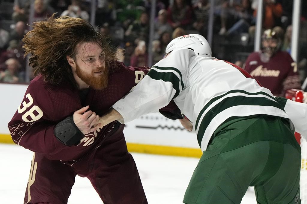 Keller a marqué pendant la prolongation pour venir à bout du Wild, 5-4