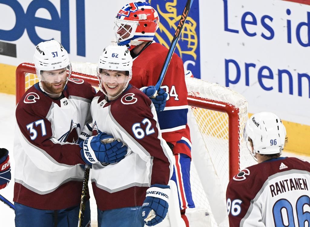 Lehkonen récolte son 100e but en carrière et l’Avalanche domine le Canadien 8-4