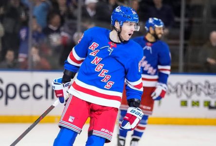 Zibanejad et Kane aident les Rangers à battre les Capitals 5-3