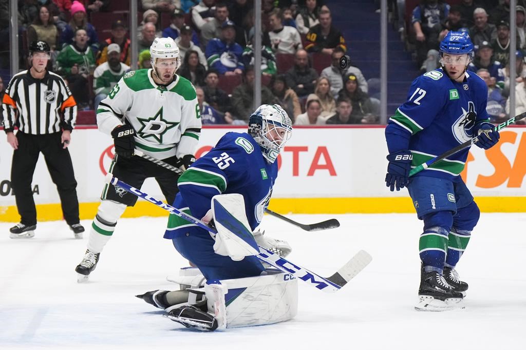 Une 5e victoire de suite pour les Canucks, 5 à 2 contre les Stars