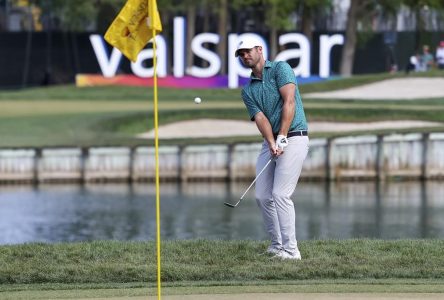 Schenk est en tête du championnat Valspar, avant la fin de semaine