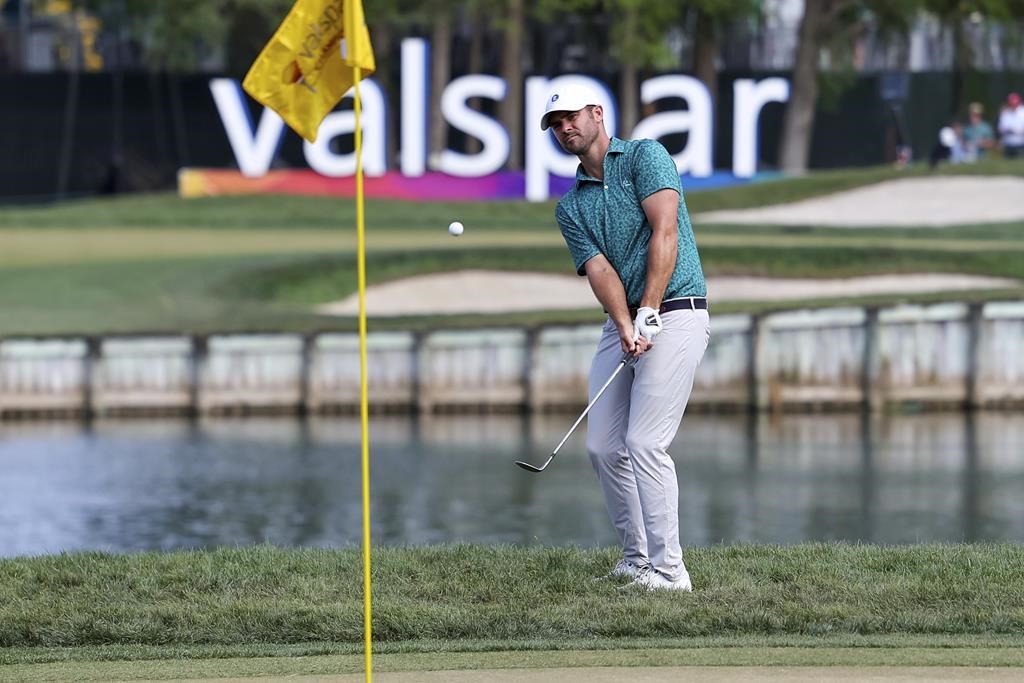 Schenk est en tête du championnat Valspar, avant la fin de semaine