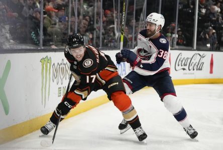 Les Ducks prennent le dessus sur les Blue Jackets en fin de match 7-4