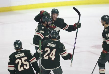 Matt Boldy enregistre un tour du chapeau et le Wild défait les Capitals 5-3