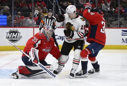 Les Capitals de Washington s’imposent largement face aux Blackhawks, 6-1