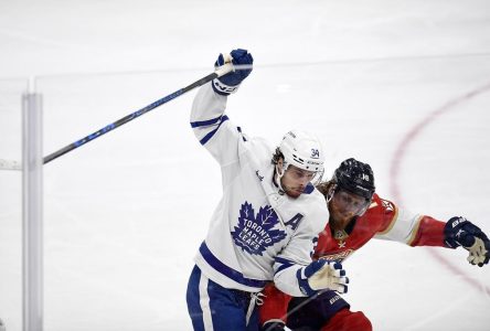 Les Maple Leafs de Toronto s’imposent largement face aux Panthers de Floride 6-2