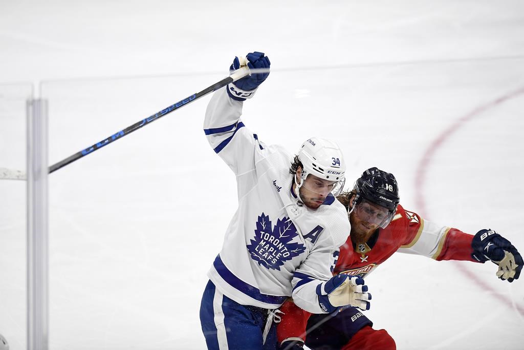 Les Maple Leafs de Toronto s’imposent largement face aux Panthers de Floride 6-2