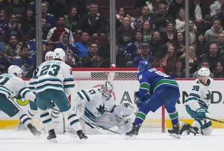 Les Sharks subissent une lourde défaite contre les Canucks de Vancouver 7-2