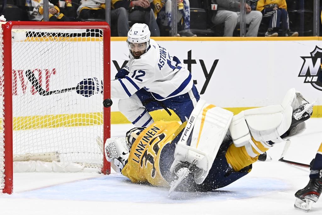 Les Maple Leafs de Toronto l’emportent 3-2 face aux Predators de Nashville