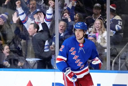 Les Rangers prolongent de quatre ans le contrat de leur attaquant Filip Chytil