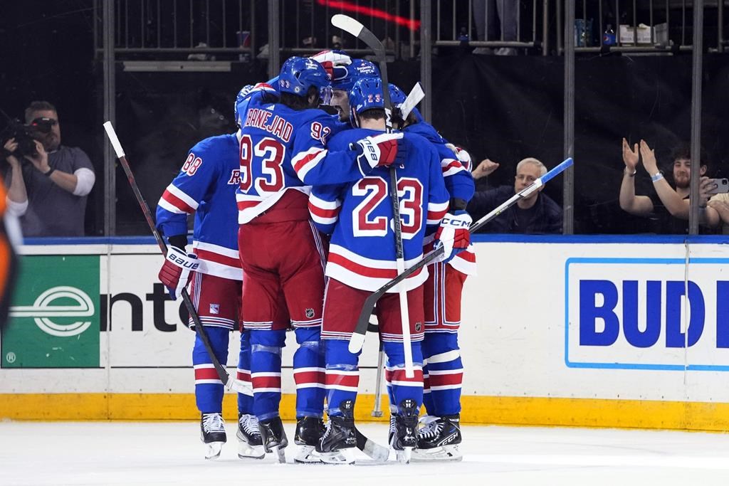 Une troisième victoire de suite pour les Rangers, 6-2 contre les Blue Jackets