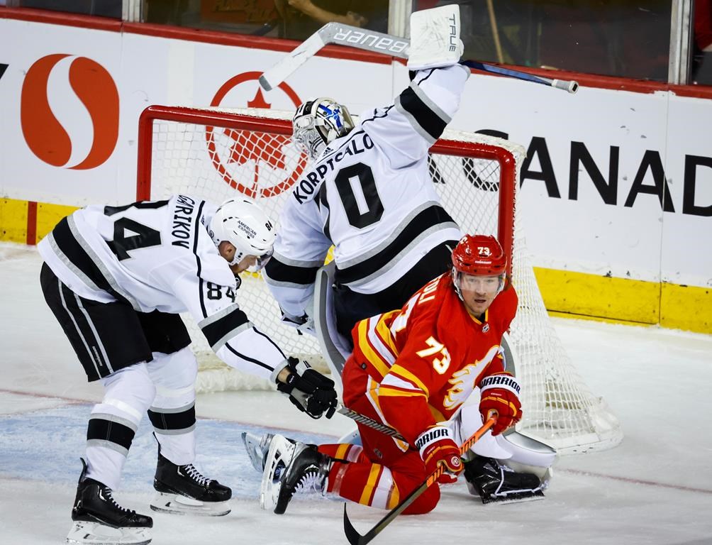 Markstrom fait 33 arrêts et les Flames l’emportent 2-1 contre les Kings