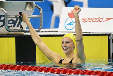 McIntosh poursuit son ascension vers le sommet de la natation avec un record du monde