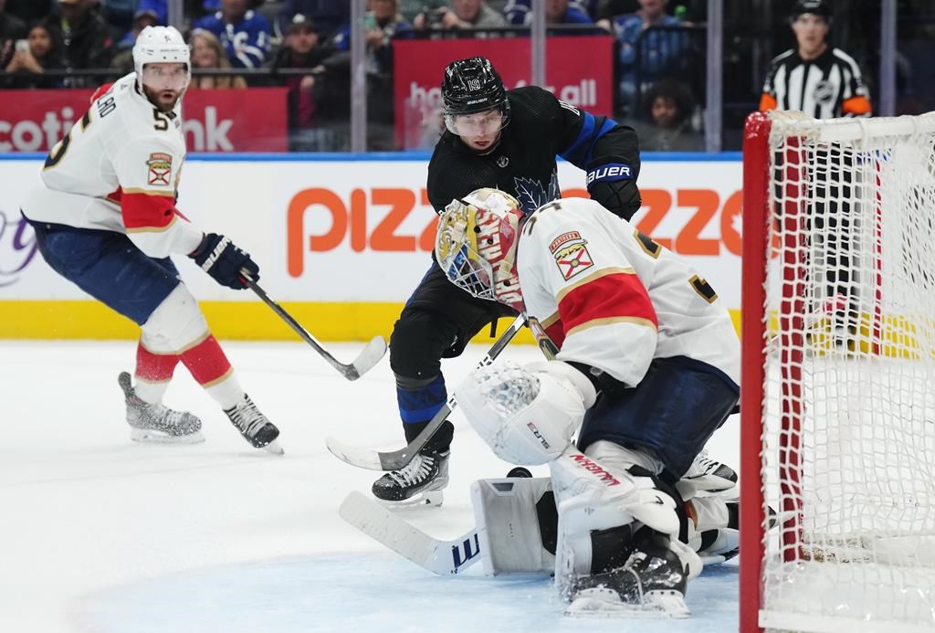 Les Panthers l’emportent 3-2 en prolongation contre les Maple Leafs