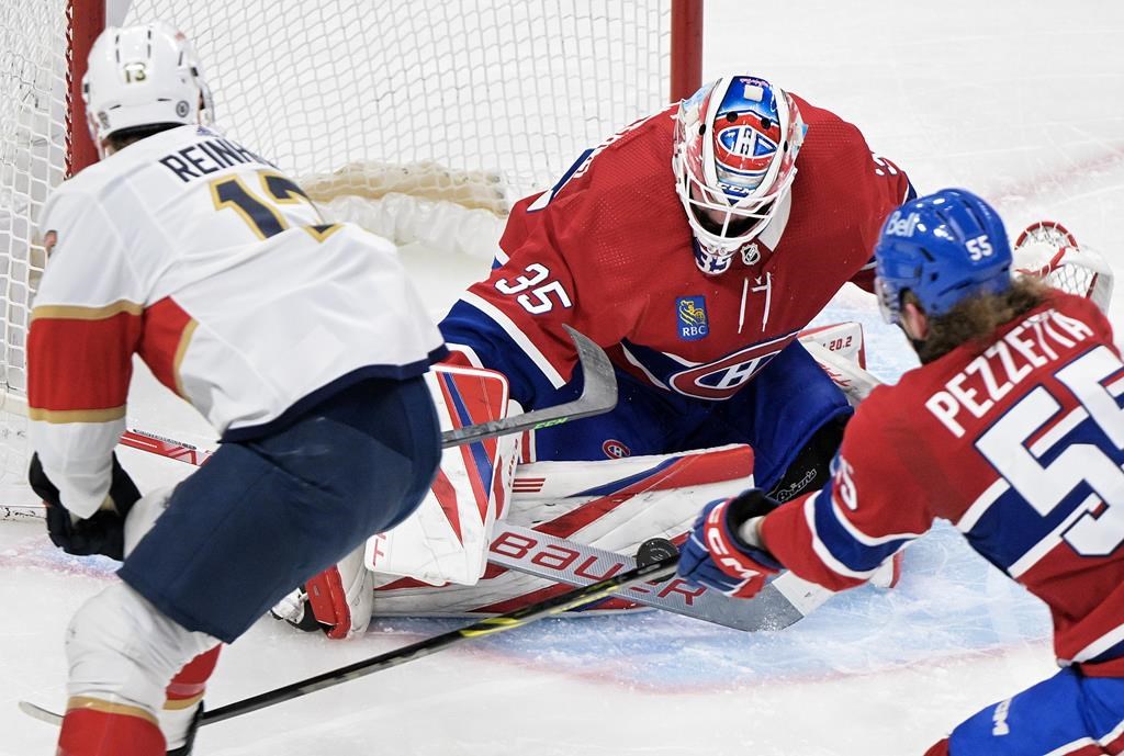 Matthew Tkachuk marque trois buts et les Panthers battent le Canadien 5-2