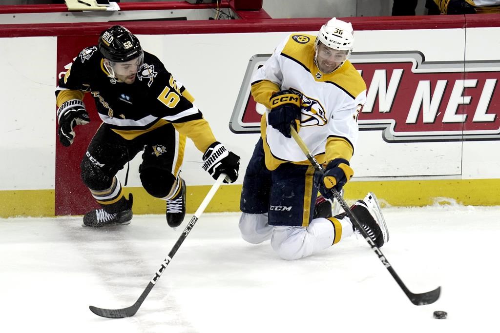 Jarry fait 27 arrêts et les Penguins gagnent 2-0 face aux Predators