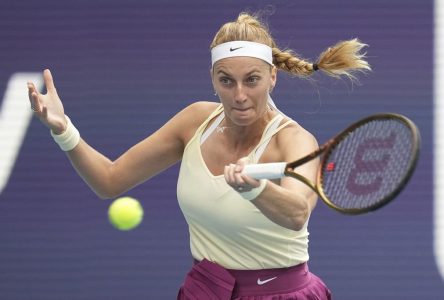 Petra Kvitova passe en finale à Miami; Leylah Fernandez aussi, en double