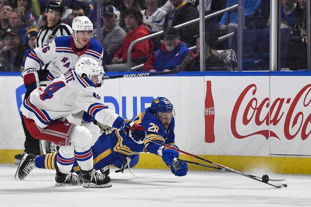 Jeff Skinner tranche en faveur des Sabres en prolongation contre les Rangers