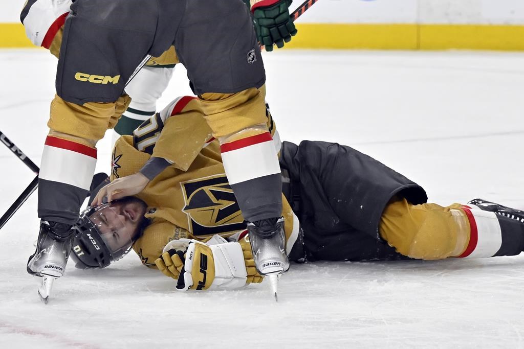 Les Golden Knights battent le Wild 4-1 dans un duel de meneurs de section