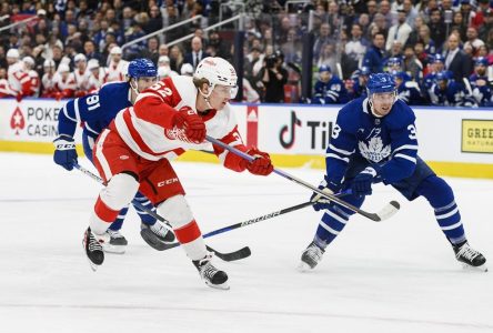 Les Red Wings ont pris l’ascendant sur les Maple Leafs 5-2