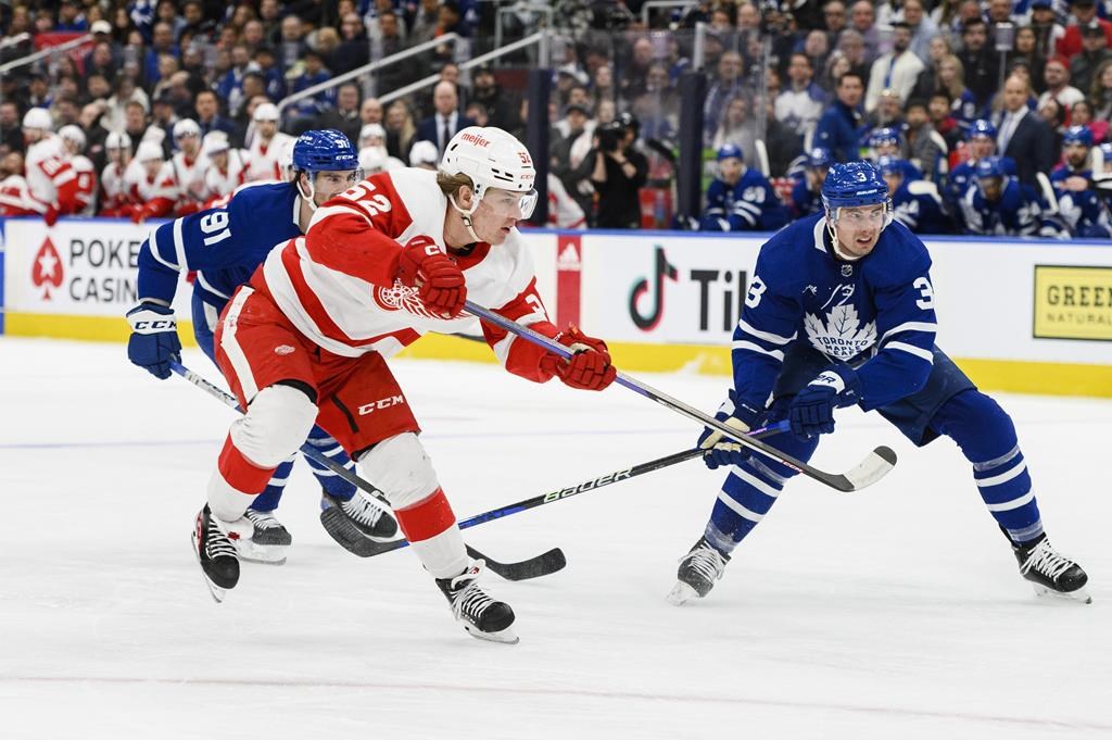 Les Red Wings ont pris l’ascendant sur les Maple Leafs 5-2