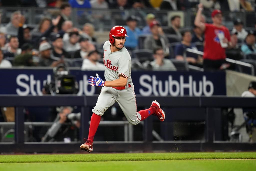 Finalement une première victoire pour les Phillies, 4-1 au Yankee Stadium